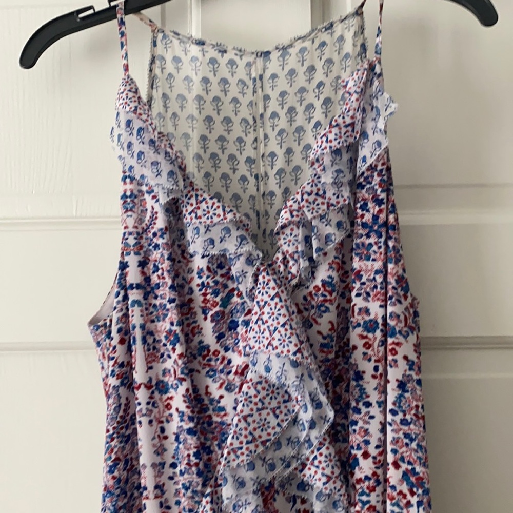 Rebecca Taylor floral dress. So flattering!